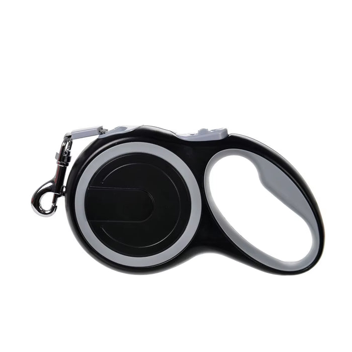 3M Retractable Dog Leash for Small Dogs Reflective Dual Pet Leash Lead 360 Swivel No Tangle Double Dog Walking Leash with Lights