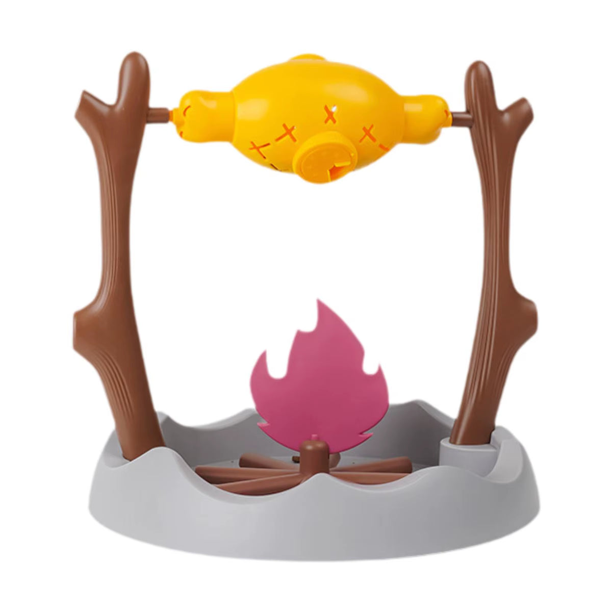 Creative Cats Slow Feeding Snack Toy Pet Interactive Food Feeding Device Educate Toys Fun Roast Chicken Leg 360° Rotating Feeder